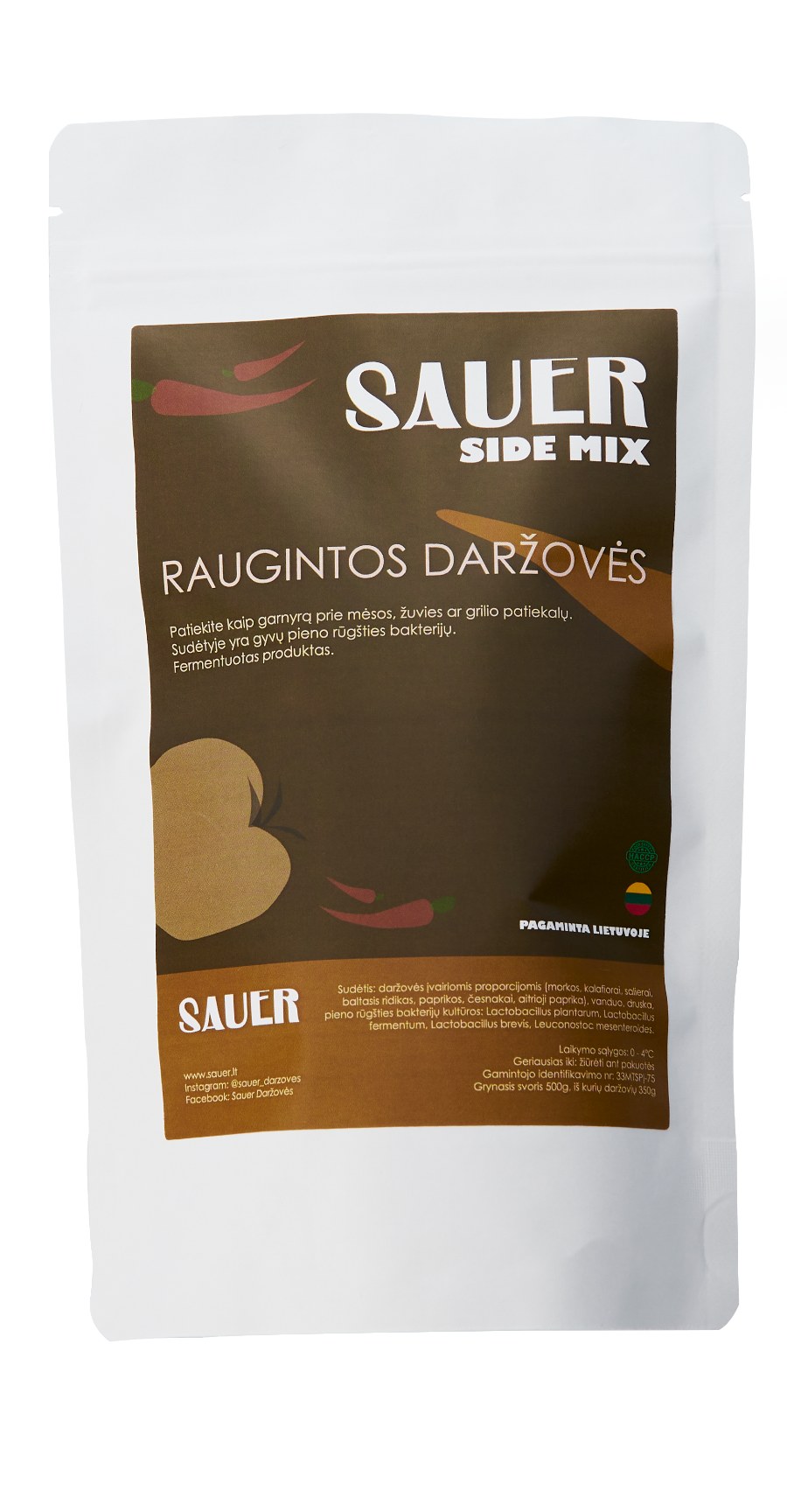 SAUER Side Mix pakuotė